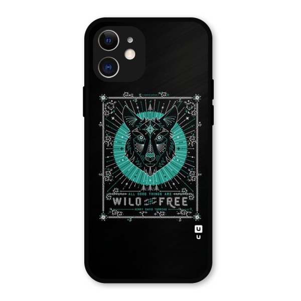 All Good Things Wild and Free Metal Back Case for iPhone 12