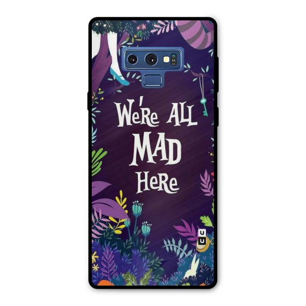 All Mad Metal Back Case for Galaxy Note 9