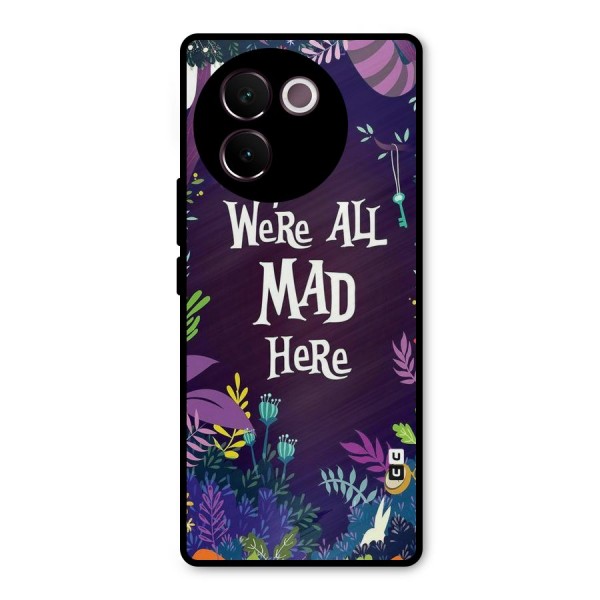 All Mad Metal Back Case for Vivo V30e