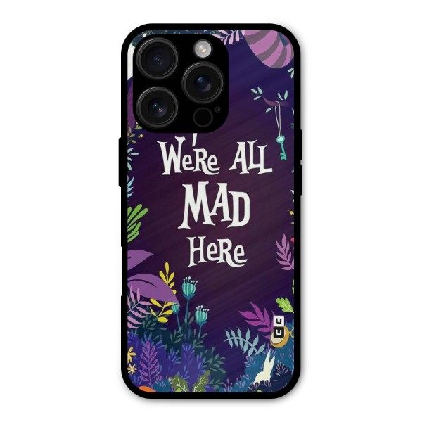 All Mad Metal Back Case for iPhone 16 Pro