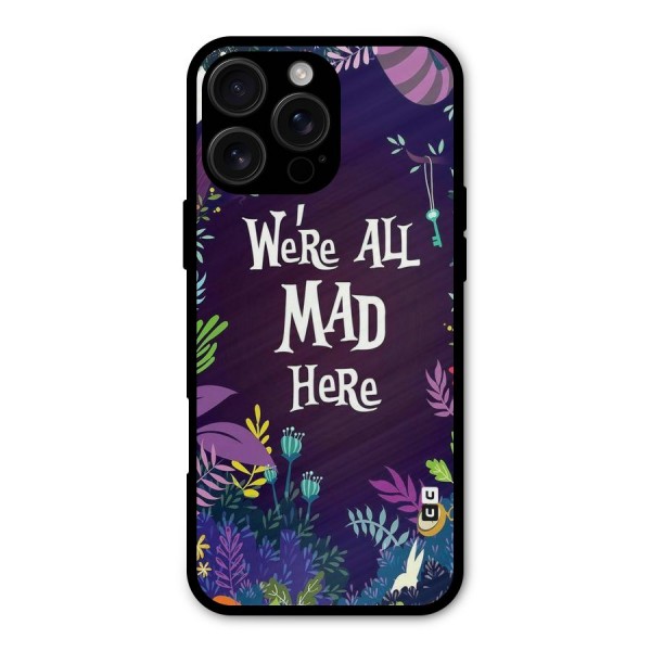 All Mad Metal Back Case for iPhone 16 Pro Max
