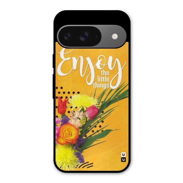 Always Enjoy Little Things Metal Back Case for Google Pixel 9