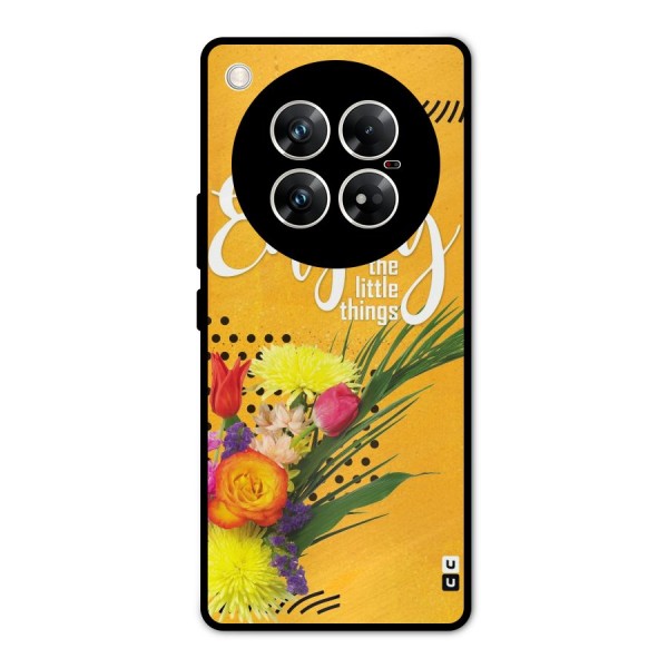 Always Enjoy Little Things Metal Back Case for Infinix Zero 40 5G
