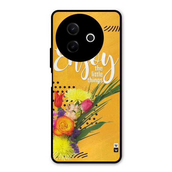 Always Enjoy Little Things Metal Back Case for Vivo Y39