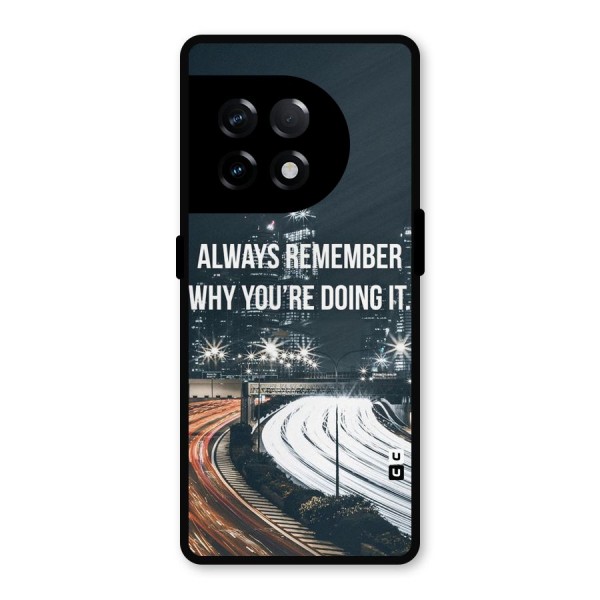 Always Remember Metal Back Case for OnePlus 11R