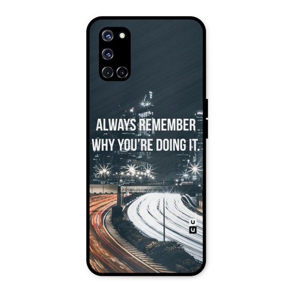 Always Remember Metal Back Case for Oppo A52