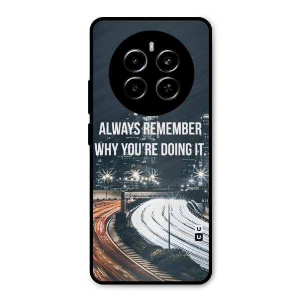 Always Remember Metal Back Case for Realme P1