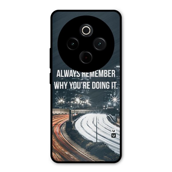Always Remember Metal Back Case for Vivo T4