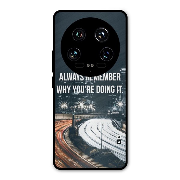 Always Remember Metal Back Case for Xiaomi 14 Ultra