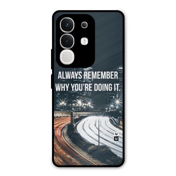 Always Remember Metal Back Case for iQOO Z10x
