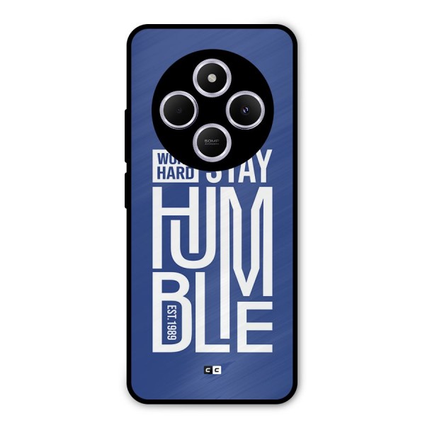 Always Stay Humble Metal Back Case for Poco C75 5G