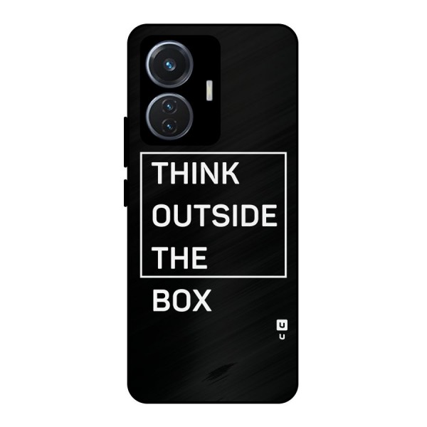 Always Think Outside Metal Back Case for iQOO Z6 44W