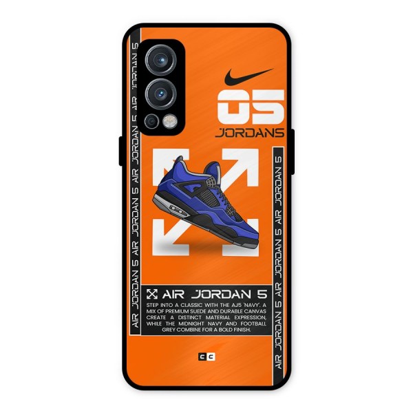 Amazing Air Shoes Metal Back Case for OnePlus Nord 2 5G