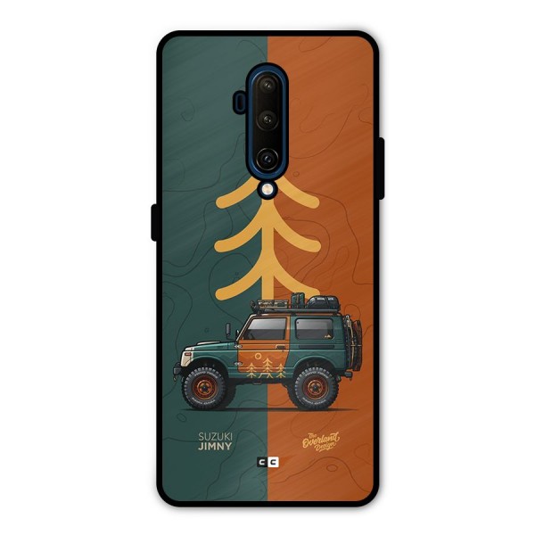 Amazing Defence Car Metal Back Case for OnePlus 7T Pro