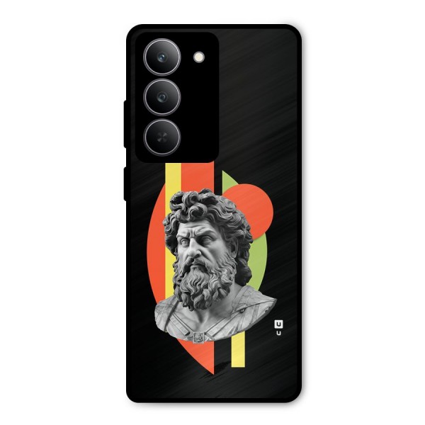 Amazing Geometry Metal Back Case for Realme 14x