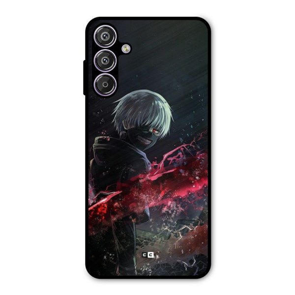 Amazing Ken Kaneki Metal Back Case for Galaxy F15