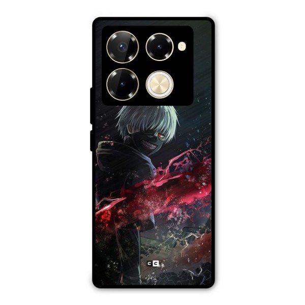 Amazing Ken Kaneki Metal Back Case for Infinix Note 40 Pro Plus