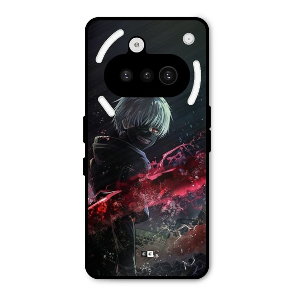 Amazing Ken Kaneki Metal Back Case for Nothing Phone 3a
