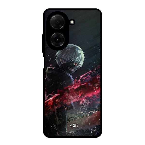 Amazing Ken Kaneki Metal Back Case for Poco C71