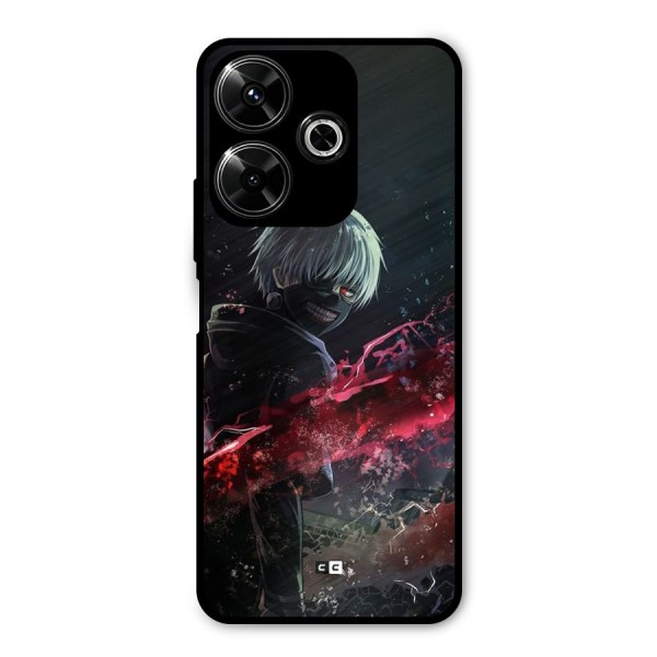 Amazing Ken Kaneki Metal Back Case for Redmi 13 5G