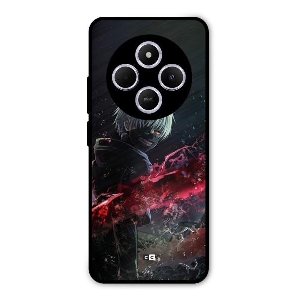 Amazing Ken Kaneki Metal Back Case for Redmi 14C