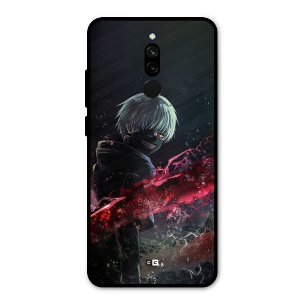 Amazing Ken Kaneki Metal Back Case for Redmi 8