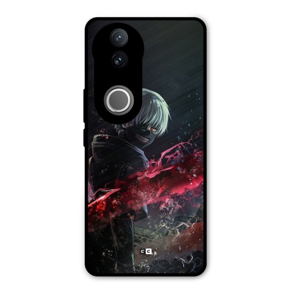 Amazing Ken Kaneki Metal Back Case for Vivo V50e