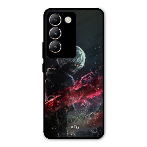 Amazing Ken Kaneki Metal Back Case for Vivo Y200e
