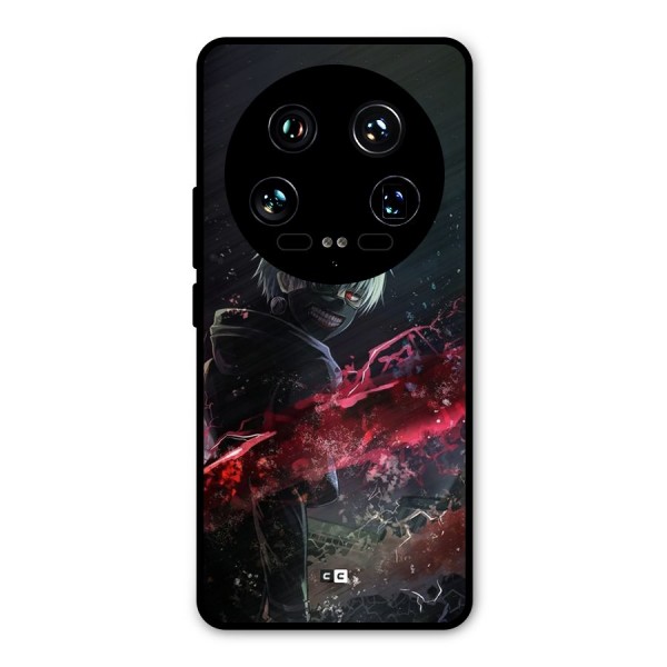 Amazing Ken Kaneki Metal Back Case for Xiaomi 14 Ultra