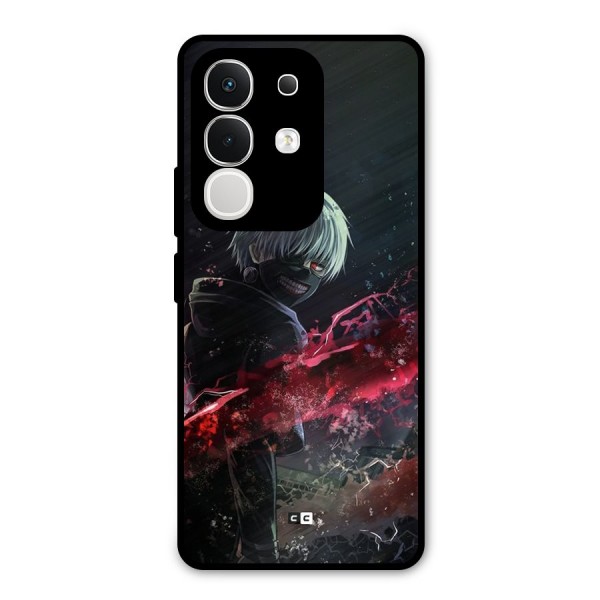 Amazing Ken Kaneki Metal Back Case for iQOO Z10x