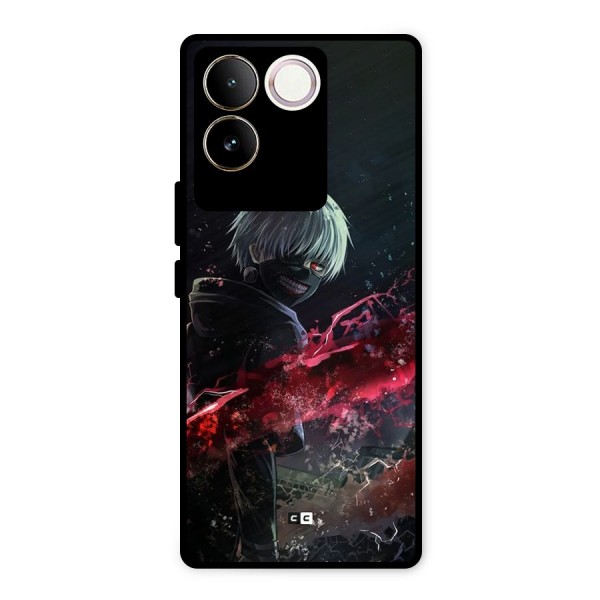 Amazing Ken Kaneki Metal Back Case for iQOO Z7 Pro