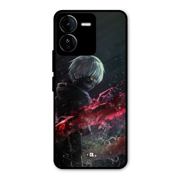 Amazing Ken Kaneki Metal Back Case for iQOO Z9
