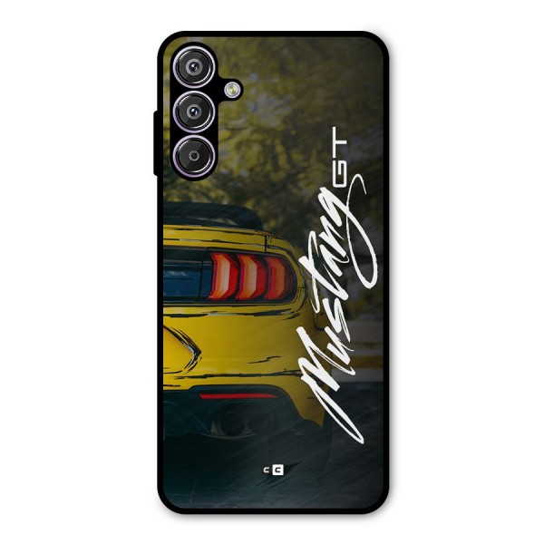 Amazing Mad Car Metal Back Case for Galaxy F15