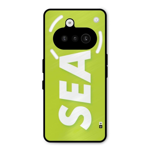 Amazing Sea Metal Back Case for Nothing Phone 3a