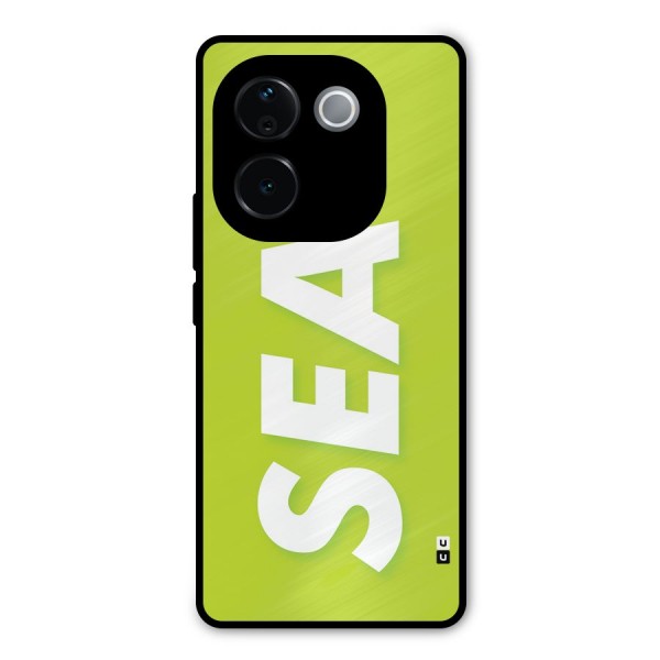 Amazing Sea Metal Back Case for iQOO Z9s Pro