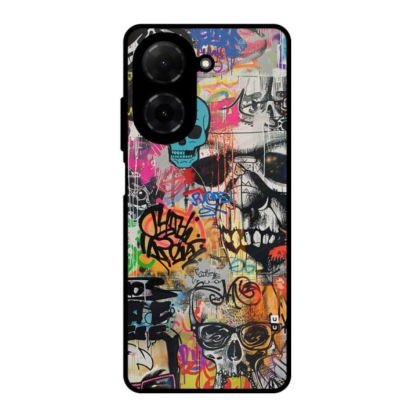 Amazing Street Art Metal Back Case for Poco C71