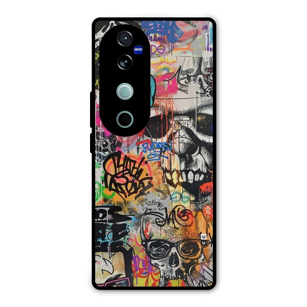 Amazing Street Art Metal Back Case for Vivo V40 Pro