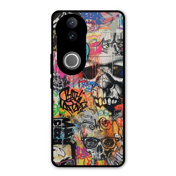 Amazing Street Art Metal Back Case for Vivo V50e