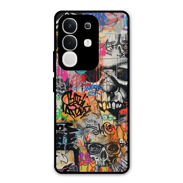 Amazing Street Art Metal Back Case for iQOO Z10x