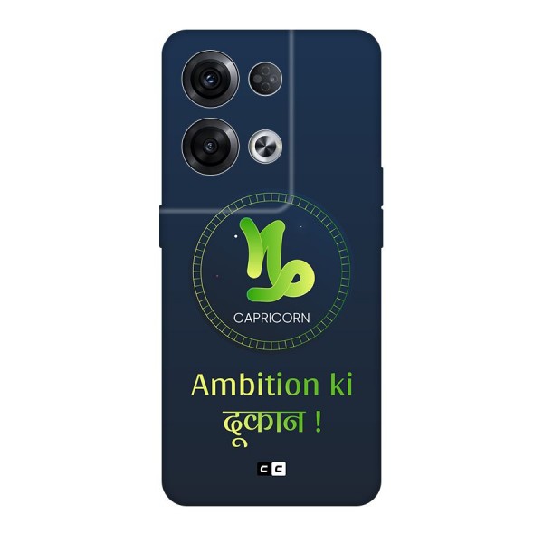 Ambitious Capricorn Original Polycarbonate Back Case for Oppo Reno8 Pro 5G