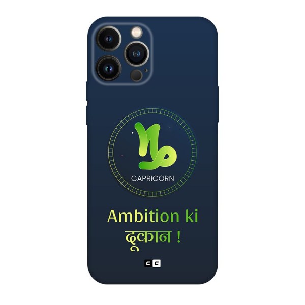 Ambitious Capricorn Original Polycarbonate Back Case for iPhone 13 Pro Max