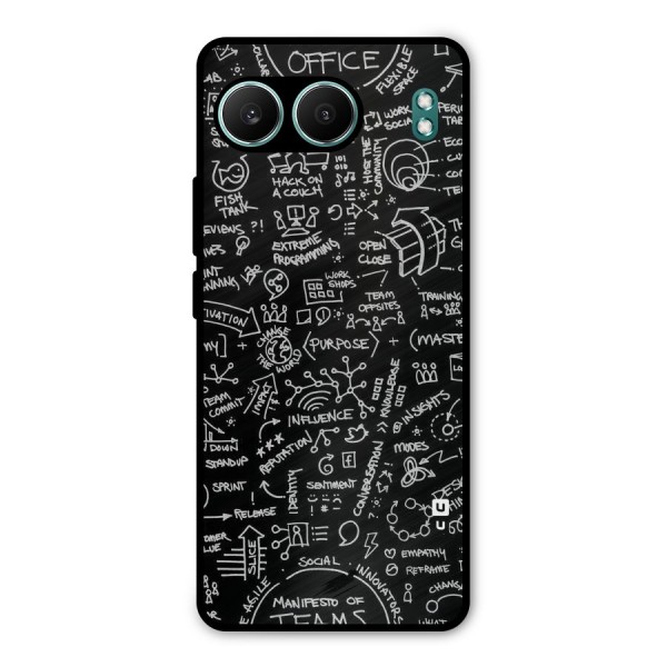 Anatomy Pattern Metal Back Case for OnePlus Nord 4