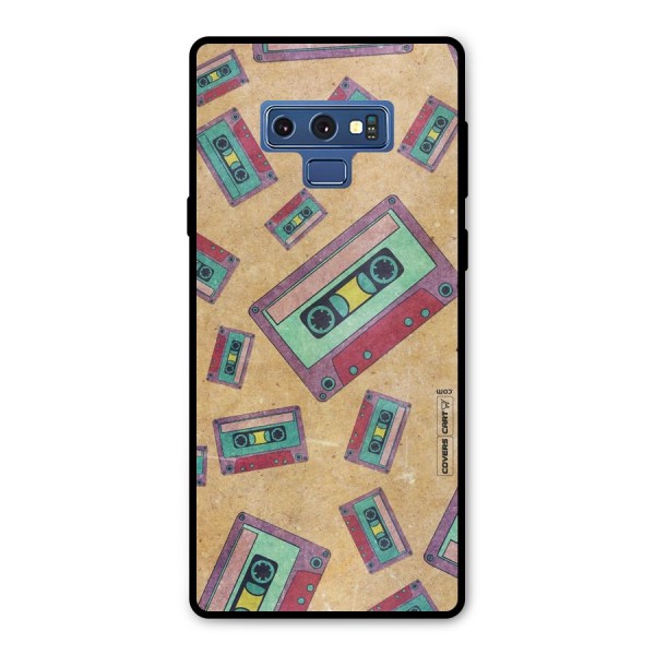 Ancient Cassettes Metal Back Case for Galaxy Note 9