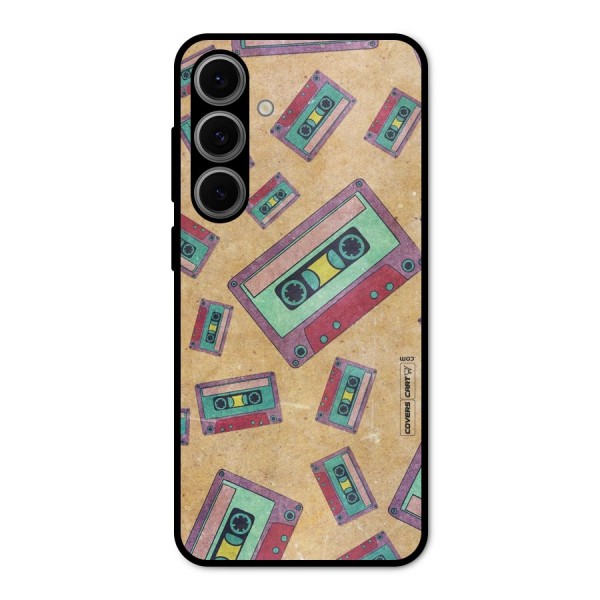 Ancient Cassettes Metal Back Case for Galaxy S24 FE