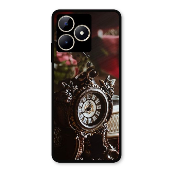 Ancient Clock Metal Back Case for Realme C53