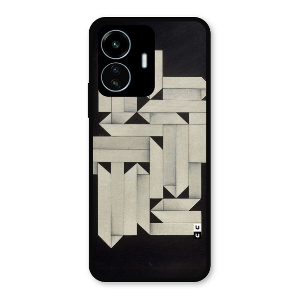 Ancient Rugged Metal Back Case for vivo iQOO Z6 Lite 5G