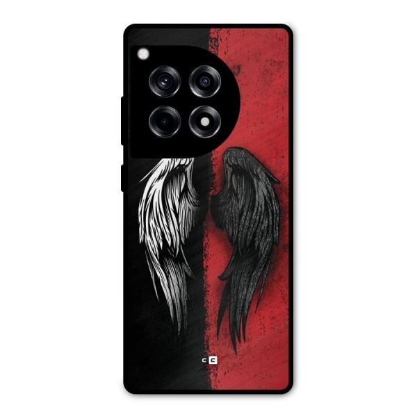 Angle Demon Wings Metal Back Case for OnePlus 12R