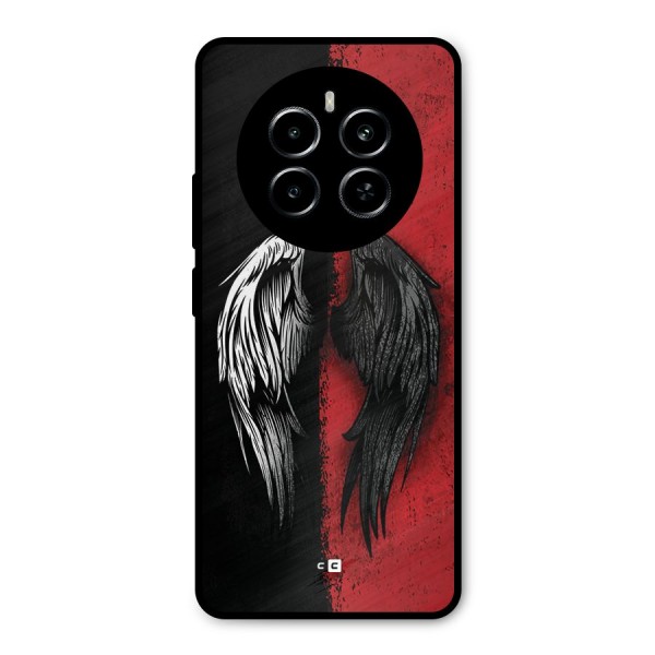 Angle Demon Wings Metal Back Case for Realme P1