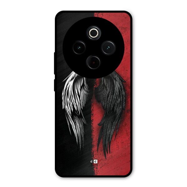 Angle Demon Wings Metal Back Case for iQOO Z10