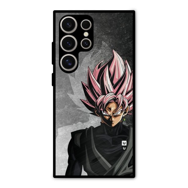 Angry Goku Metal Back Case for Galaxy S24 Ultra